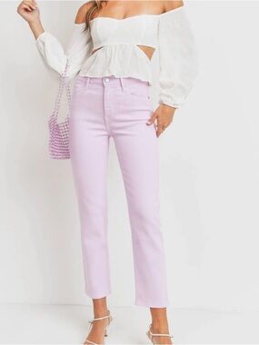 Lavender Cigarette Slim Jean